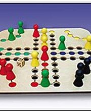 Großbrettspiel: Mensch ärgere dich nicht (4 Pers. Extra Würfel)