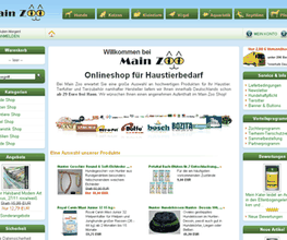 Main Zoo - Haustiershop