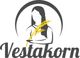 Logo: Silhouette einer Person mit Ähre, darunter der Schriftzug "Vestakorn".