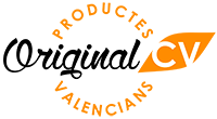 Logo de Valencia Plaza con diseño en naranja, negro y blanco.