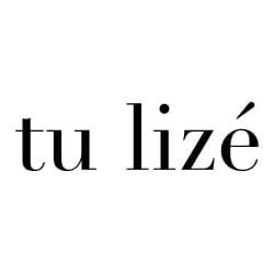 Testo su sfondo bianco con le parole "tu lizé" in carattere nero.