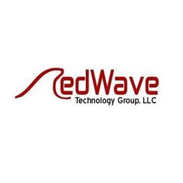 RedWave Technology Group, LLC logo in red letters on a white background.