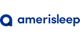 Logo with a blue "a" and the word "amerisleep" in blue text on a white background.
