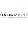 Logo von Forestadent mit dem Slogan "German Precision in Orthodontics".