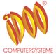 Logo mit geschwungenem Schriftzug "IDOO" in Rot und Gold, darunter der Text "COMPUTERSYSTEME".