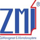 Logo mit Buchstaben "ZMI" und Text: "ZeitManagement & Informationssysteme".