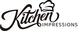 "Kitchen Impressions logo with a chef's hat above the word 'Kitchen.'"