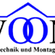 Logo von WOOM Schweißtechnik und Montage GmbH mit zwei blauen Ringen und einem blauen Dach.