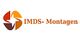 Logo mit orangen und braunen Blättern und dem Text "IMDS-Montagen".