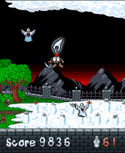 InGame Screen des Flashgames Hexentanz