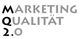 Text in Schwarz und Grau: "Marketing Qualität 2.0".