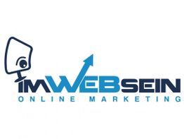 Logo von imWebsein mit einem Bildschirm-Icon und dem Text "Online Marketing".
