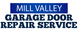 "Mill Valley Film Festival logo with a blue and white color scheme."