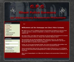 Neue Website Ghost-Police