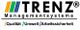 Logo der TRENZ Managementsysteme mit den Schlagwörtern: Qualität, Umwelt, Arbeitssicherheit.