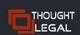 Logo with overlapping red squares and text: "THOUGHT LEGAL" on a dark background.