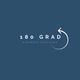 Logo mit Text "180 Grad Business Coaching" und einem Pfeil, der einen Halbkreis beschreibt.