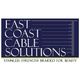Logo of East Coast Cable Solutions with the slogan "Stainless Strength Braided for Beauty."