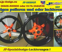 JP-DESIGN Felgen Spezialdesign-Lackierungen