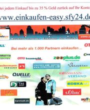 Interneteinkaufsportal mit Geldrückvergütung