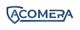 Logo mit dem Schriftzug "ACOMERA" in blau, stilisiert mit einem Schutzschild.