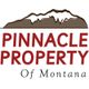 Logo featuring mountain silhouette and text: "Pinnacle Property of Montana."