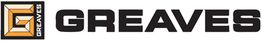 Logo of "Greaves" with stylized letter "G" in orange and black next to bold black text.