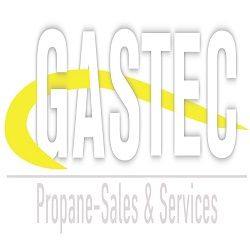 GASTEC logo with yellow swoosh, text: "Propane-Sales & Services".