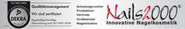 Zertifizierte Nagelkosmetik von Nails2000, Qualitätsmanagement ISO 9001:2008, DEKRA geprüft.