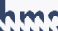 Logo mit dunkelblauem Text "hmm" in stilisierter Schrift auf grauem Hintergrund.