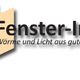 Logo von "Fenster-Insel" mit Slogan "Wärme und Licht aus guten Händen" und grafischen Elementen.