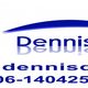 "Dennis Dak logo met website www.dennisdak.nl en telefoonnummer 06-14042508."
