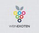Buntes Traubenlogo über dem Schriftzug "WEINEXOTEN" auf hellem Hintergrund.