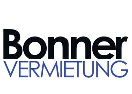 Text: "Bonner Vermietung" in schwarzer und blauer Schrift auf weißem Hintergrund.