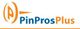 Logo of "PinProsPlus" with an orange emblem and blue and orange text.