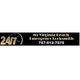24/7 locksmith service banner with "My Virginia Beach Emergency Locksmith" and phone number.