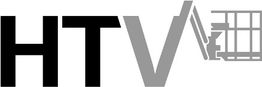 Logo mit den Buchstaben HTV, der Buchstabe V zeigt ein stilisiertes Buch.