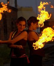 Flambal Olek - Feuershow Berlin Zwillinge