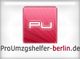 Rotes Logo mit "PU" und Text: ProUmzugshelfer-Berlin.de.