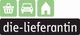 Logo mit Einkaufskorb, Auto und Haus. Text: die-lieferantin.