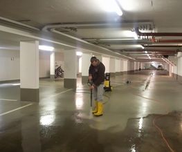 Tiefgaragenreinigung
