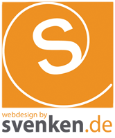 Logo mit einem weißen "S" in orangenem Kreis und Text darunter.