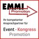 EMMI Promotion Logo, Text: Ihr kompetenter Ansprechpartner für Event, Kongress, Promotion.