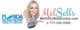 Cartoon realtor with logo "Florida Sun & Surf Realty," MelSellsRealEstate.com, and phone number.