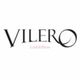"Vilero Lash & Brow logo with stylized text and elegant, swirling design elements."