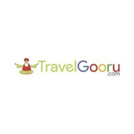 TravelGooru.com logo with a meditating figure on the left.