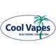 Cool Vapes logo with palm tree and the text "Electronic Cigarettes" inside an oval.