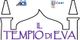 Logo "Il Tempio di Eva" con simboli di AICS e CONI italiani.