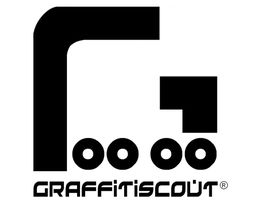 Logo mit stilisiertem "G" und dem Text "GRAFFITISCOUT".