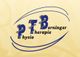 Logo mit den Buchstaben "PTB", begleitet von "Physio" und "Berninger Therapie" in Blau.